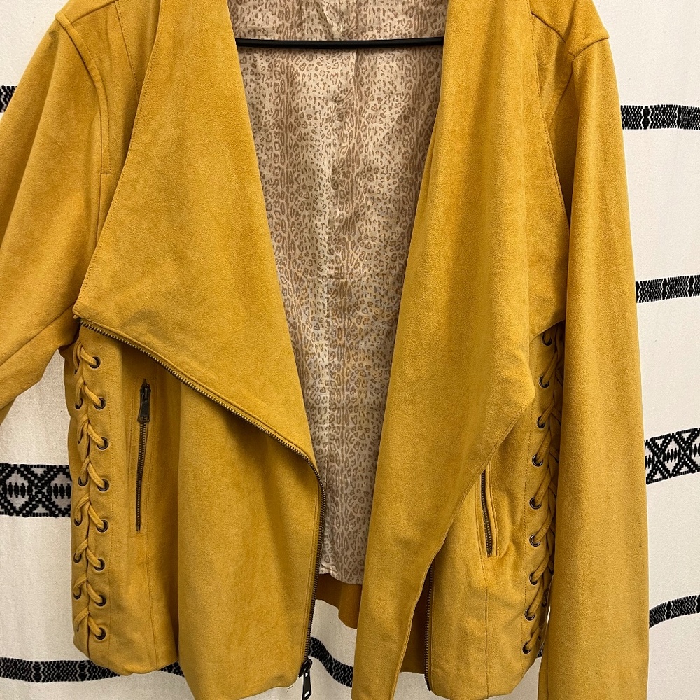 MUSTARD JACKET XL